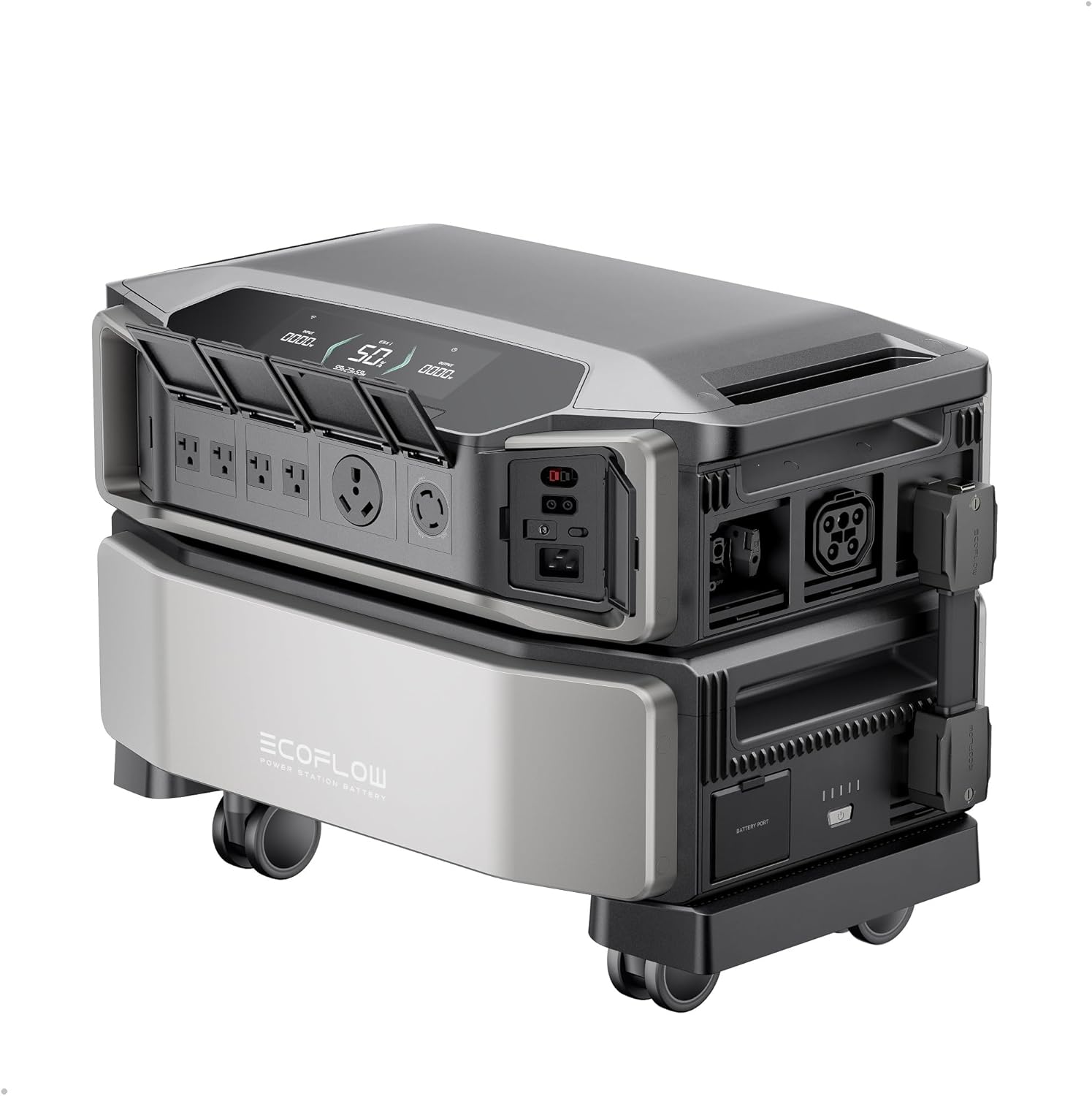 ECOFLOW Delta Pro Ultra 6kW Backup | Expandable 90kW Power